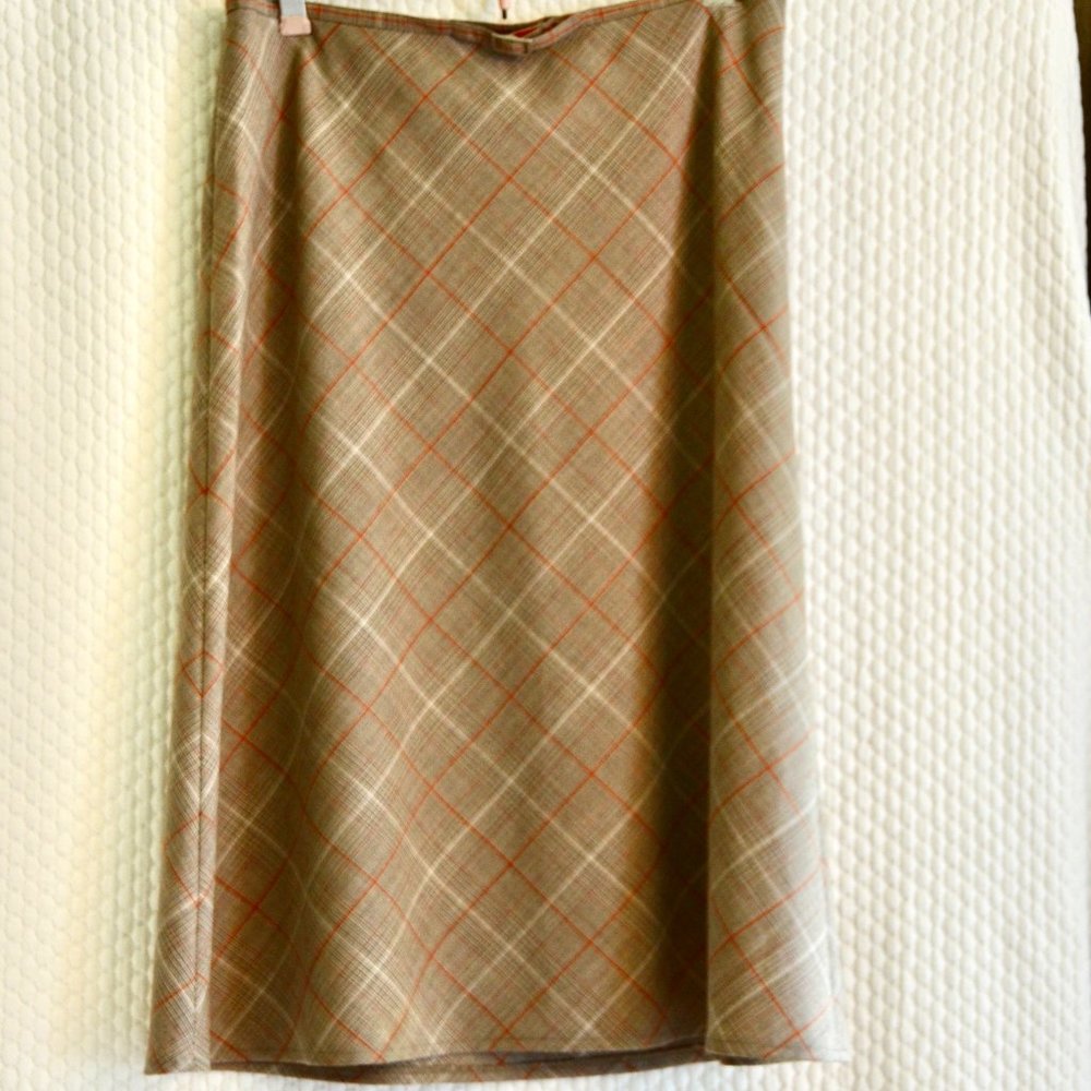 The Limited Plaid Skirt